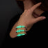 Lilas | Argent | Bracelet Cascade de Verre Luciole